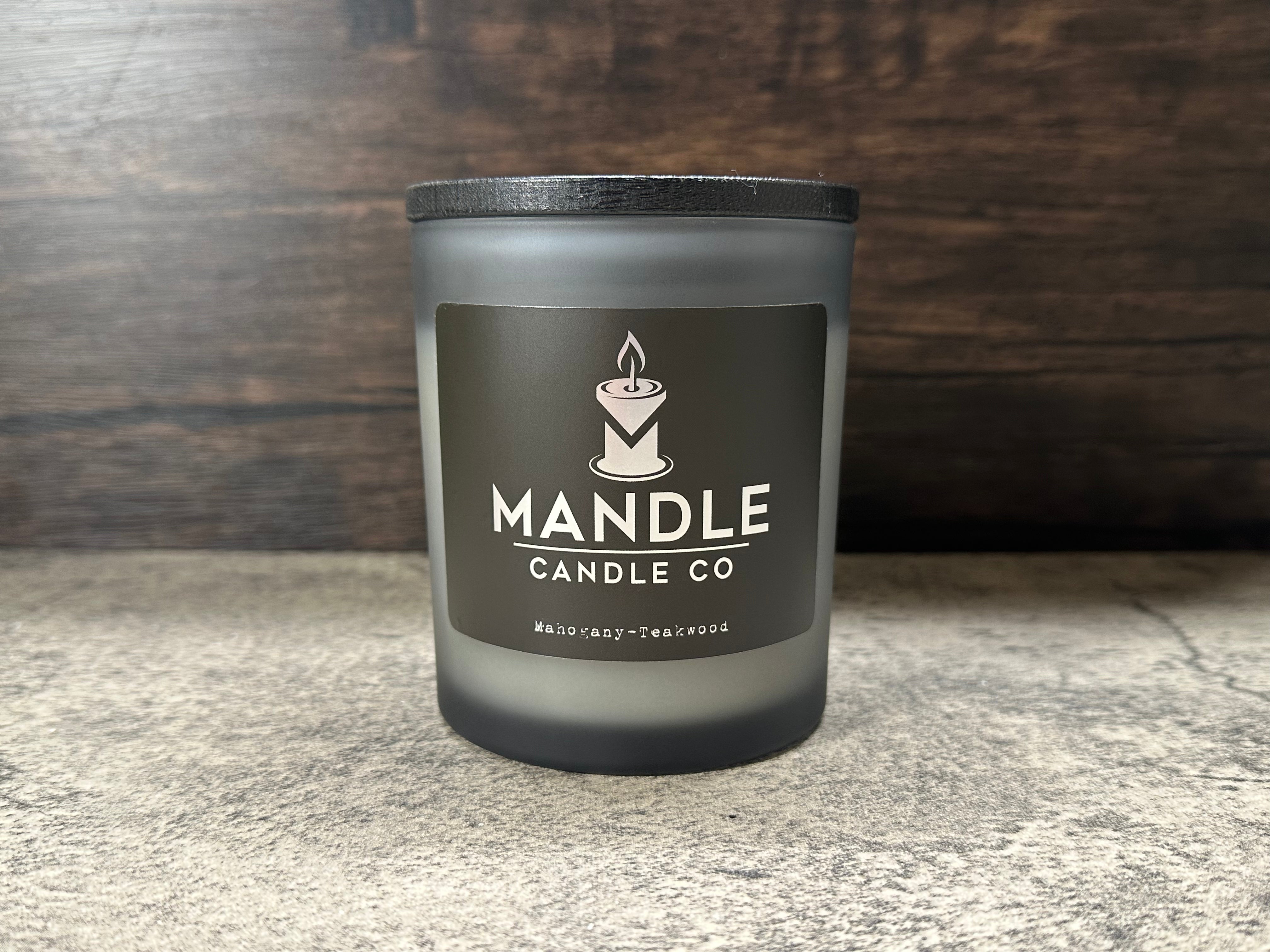 Teakwood + Mahogany Scented Candle – C & E Craft Co